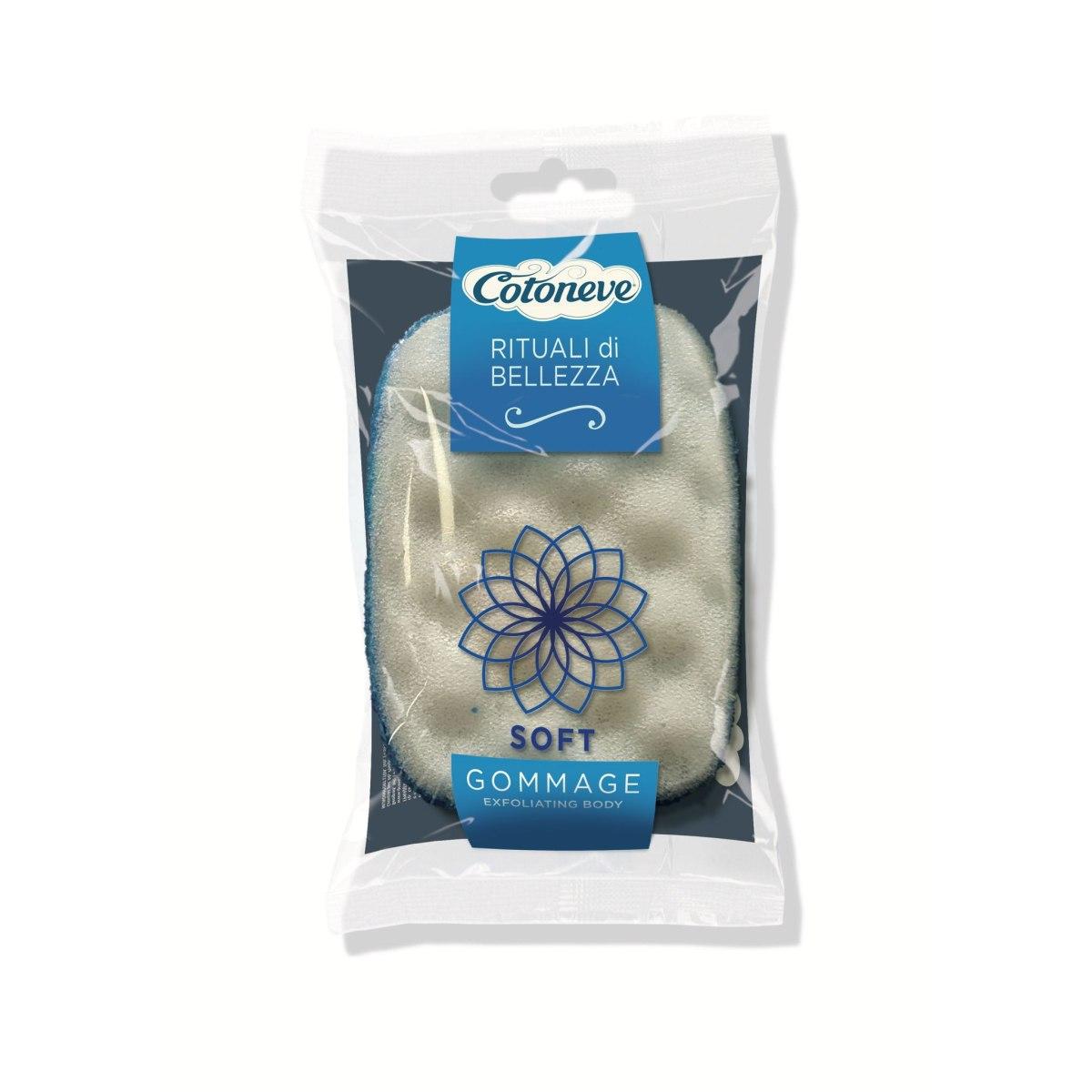 Cotoneve soft gommage spugna corpo massage