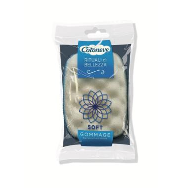 Cotoneve soft gommage spugna corpo massage