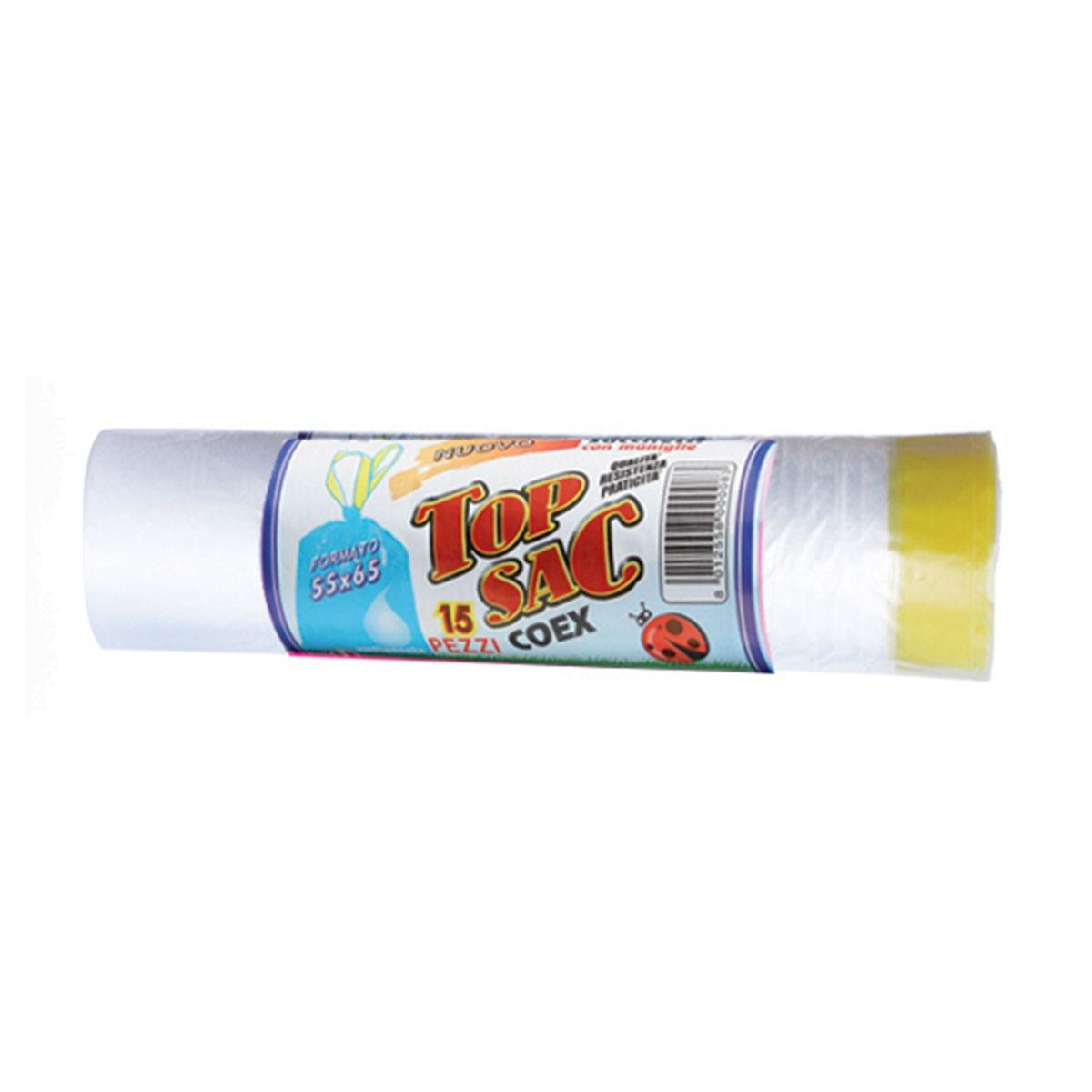 Top sac 55x65 60rt*15 pz trasparente