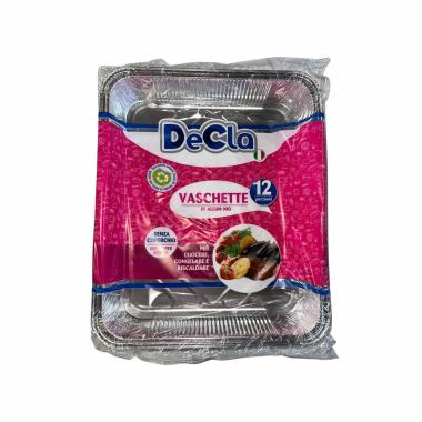 Ego decla vasch. in alluminio 12 porz. s/c x 1pz