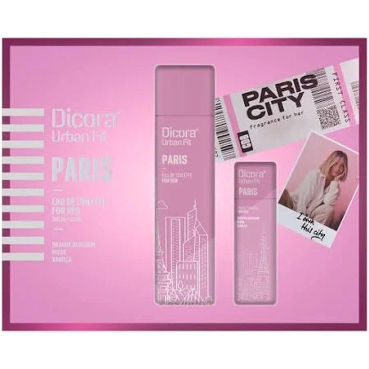 Dicora estuche edt paris 100ml + 30ml