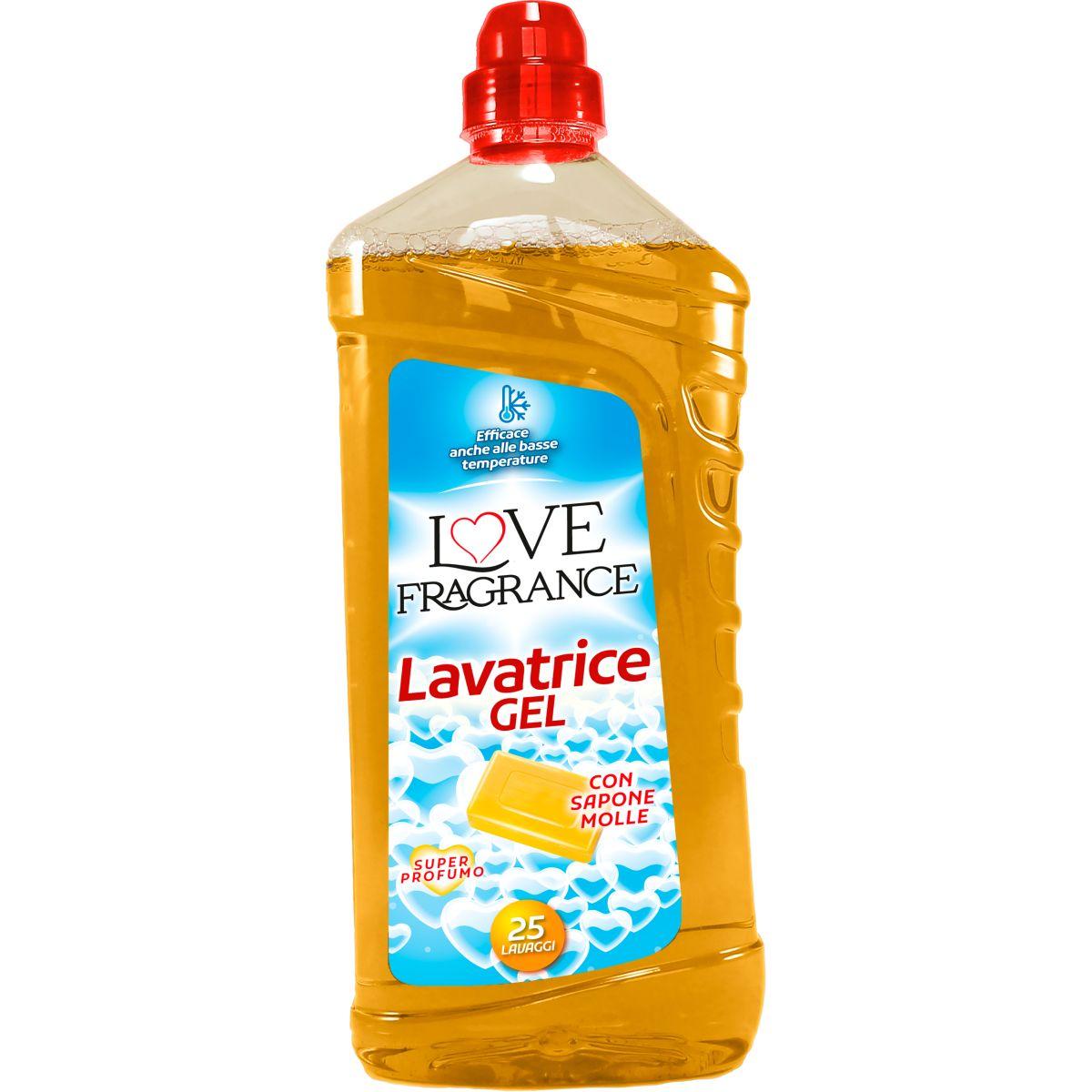 Love fragrance lavatrice 1,25 lt sapone molle