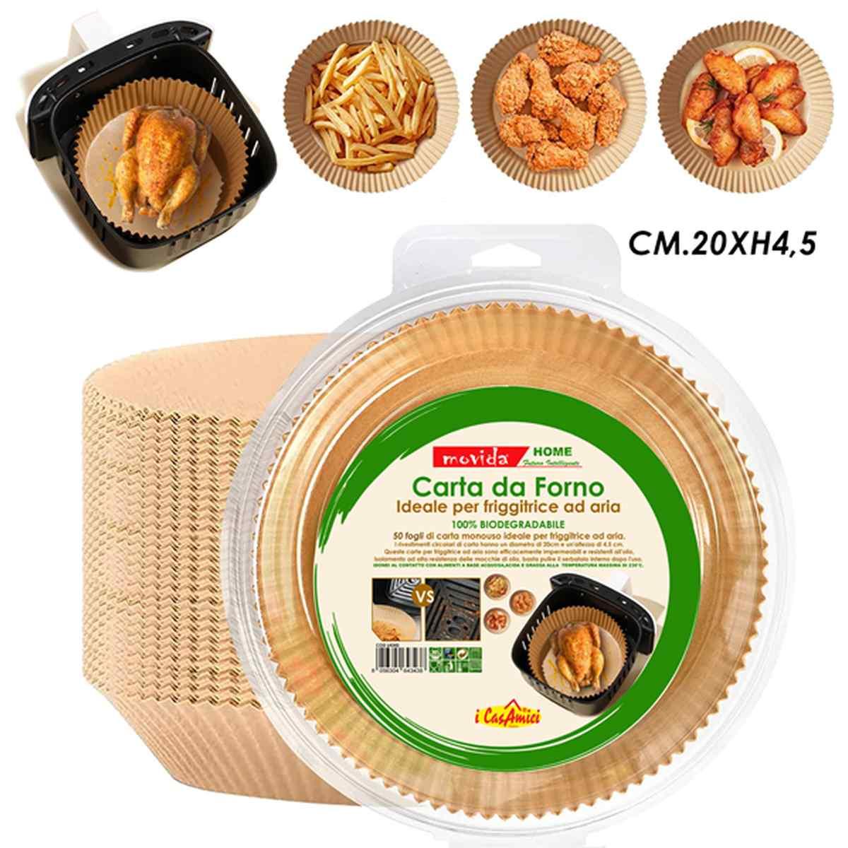 Movida carta forno 1 50 pz. d.20xh4,5