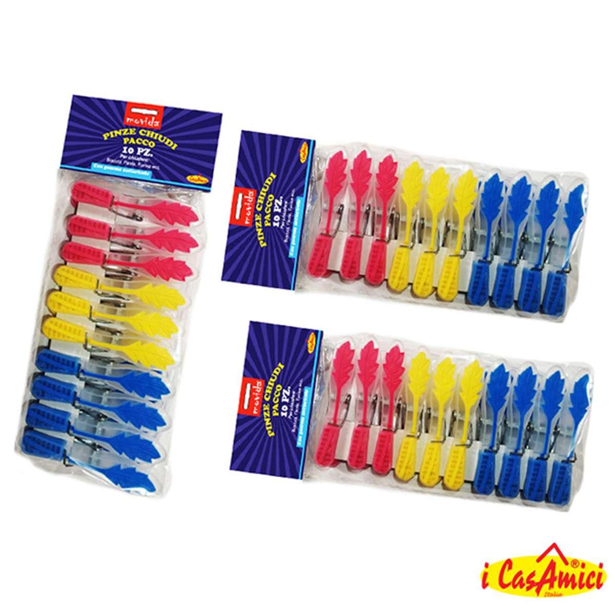 Movida 10 mollette 1 chiudipacco