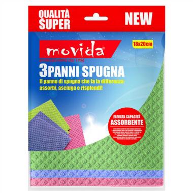 Movida panno set 3pz spugna 18x20 s