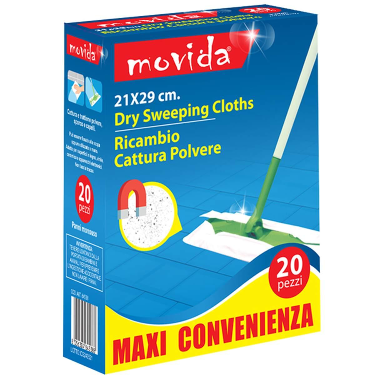 MOVIDA RICAMBIO CATTURA POLV. 40gr 21X29 20PZ