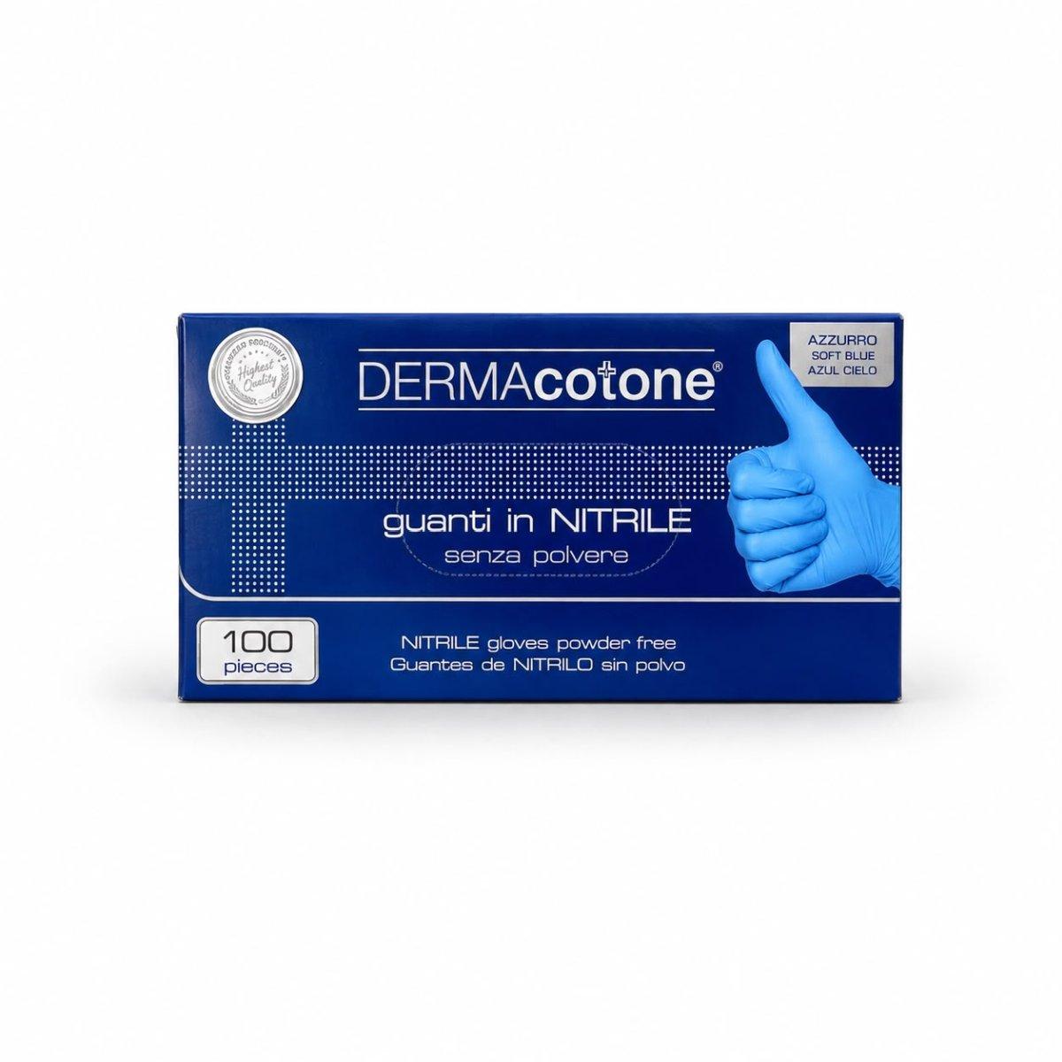 Guanti in nitrile taglia xl blu 100 pz.